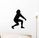 Volley Ball Silhouette Wall Decal