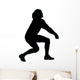 Volley Ball Silhouette Wall Decal
