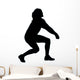 Volley Ball Silhouette Wall Decal