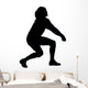 Volley Ball Silhouette Wall Decal