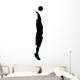 Volley Ball Silhouette Wall Decal
