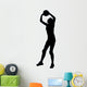 Volley Ball Silhouette Wall Decal