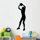 Volley Ball Silhouette Wall Decal
