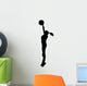 Volley Ball Silhouette Wall Decal