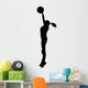 Volley Ball Silhouette Wall Decal