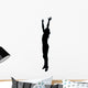 Volley Ball Silhouette Wall Decal