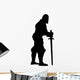 Historical Warrior Silhouette Wall Decal