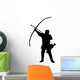 Historical Warrior Silhouette Wall Decal