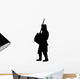 Historical Warrior Silhouette Wall Decal