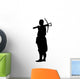 Historical Warrior Silhouette Wall Decal