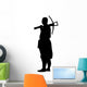 Historical Warrior Silhouette Wall Decal