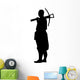 Historical Warrior Silhouette Wall Decal