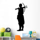 Historical Warrior Silhouette Wall Decal