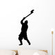 Historical Warrior Silhouette Wall Decal