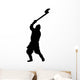 Historical Warrior Silhouette Wall Decal
