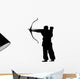 Historical Warrior Silhouette Wall Decal