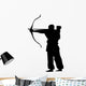 Historical Warrior Silhouette Wall Decal