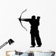 Historical Warrior Silhouette Wall Decal