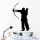 Historical Warrior Silhouette Wall Decal