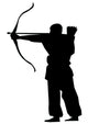Historical Warrior Silhouette Wall Decal