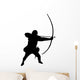 Historical Warrior Silhouette Wall Decal