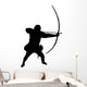 Historical Warrior Silhouette Wall Decal