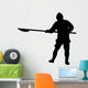 Historical Warrior Silhouette Wall Decal