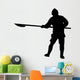 Historical Warrior Silhouette Wall Decal