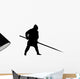 Historical Warrior Silhouette Wall Decal
