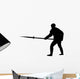 Historical Warrior Silhouette Wall Decal