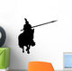 Historical Warrior Silhouette Wall Decal