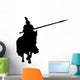 Historical Warrior Silhouette Wall Decal