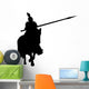 Historical Warrior Silhouette Wall Decal