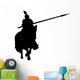 Historical Warrior Silhouette Wall Decal
