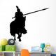 Historical Warrior Silhouette Wall Decal