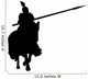 Historical Warrior Silhouette Wall Decal