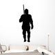 Historical Warrior Silhouette Wall Decal
