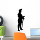 Historical Warrior Silhouette Wall Decal