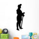 Historical Warrior Silhouette Wall Decal