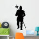 Historical Warrior Silhouette Wall Decal