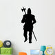 Historical Warrior Silhouette Wall Decal