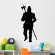 Historical Warrior Silhouette Wall Decal