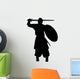 Historical Warrior Silhouette Wall Decal
