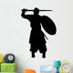 Historical Warrior Silhouette Wall Decal