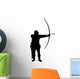 Historical Warrior Silhouette Wall Decal