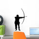 Historical Warrior Silhouette Wall Decal