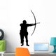 Historical Warrior Silhouette Wall Decal