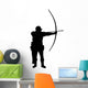 Historical Warrior Silhouette Wall Decal