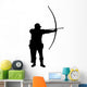 Historical Warrior Silhouette Wall Decal