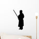 Historical Warrior Silhouette Wall Decal
